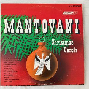 Mantovani Christmas Carols Vintage Vinyl Record